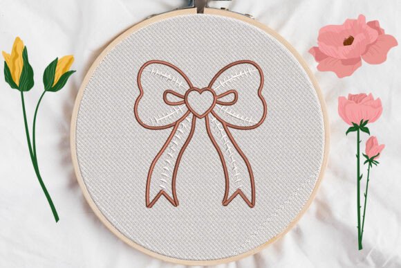 Bow7: A Sweet, Seasonal Embroidery Accent for Meaningful Gifts