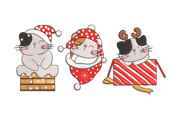 Christmas Baby Cats