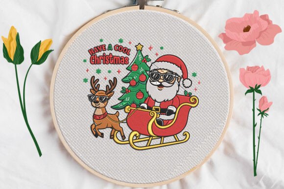 Cool Santa Funny Christmas