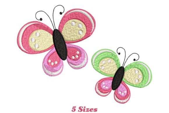 Elegant Colorful Butterflies
