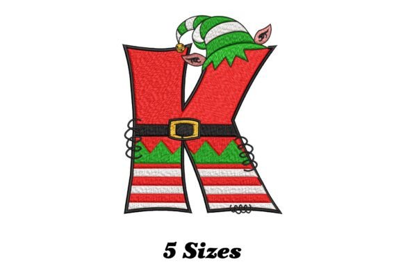 Elf Latter K Christmas