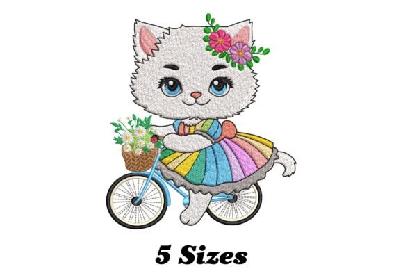 Funny Cat Riding Cycle