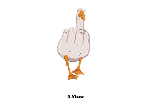 Funny Mean Goose