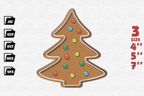 Gingerbread Tree Cookie