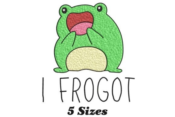 I Frogot Funny Frog