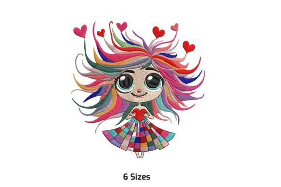 Little Girl with Frazzled Hair