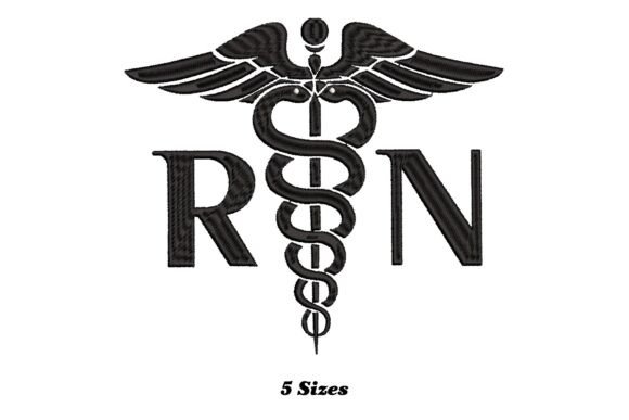 RN Nurse Embroidery Design Review