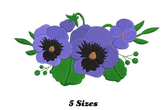 Vibrant Pansy Blossom